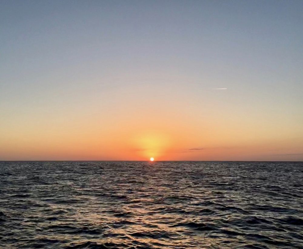 小笠原の夕日