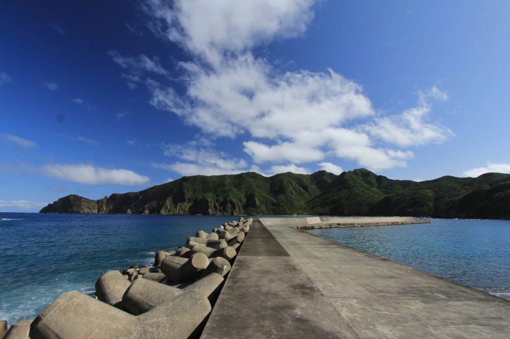 東港（防波堤上からの展望）